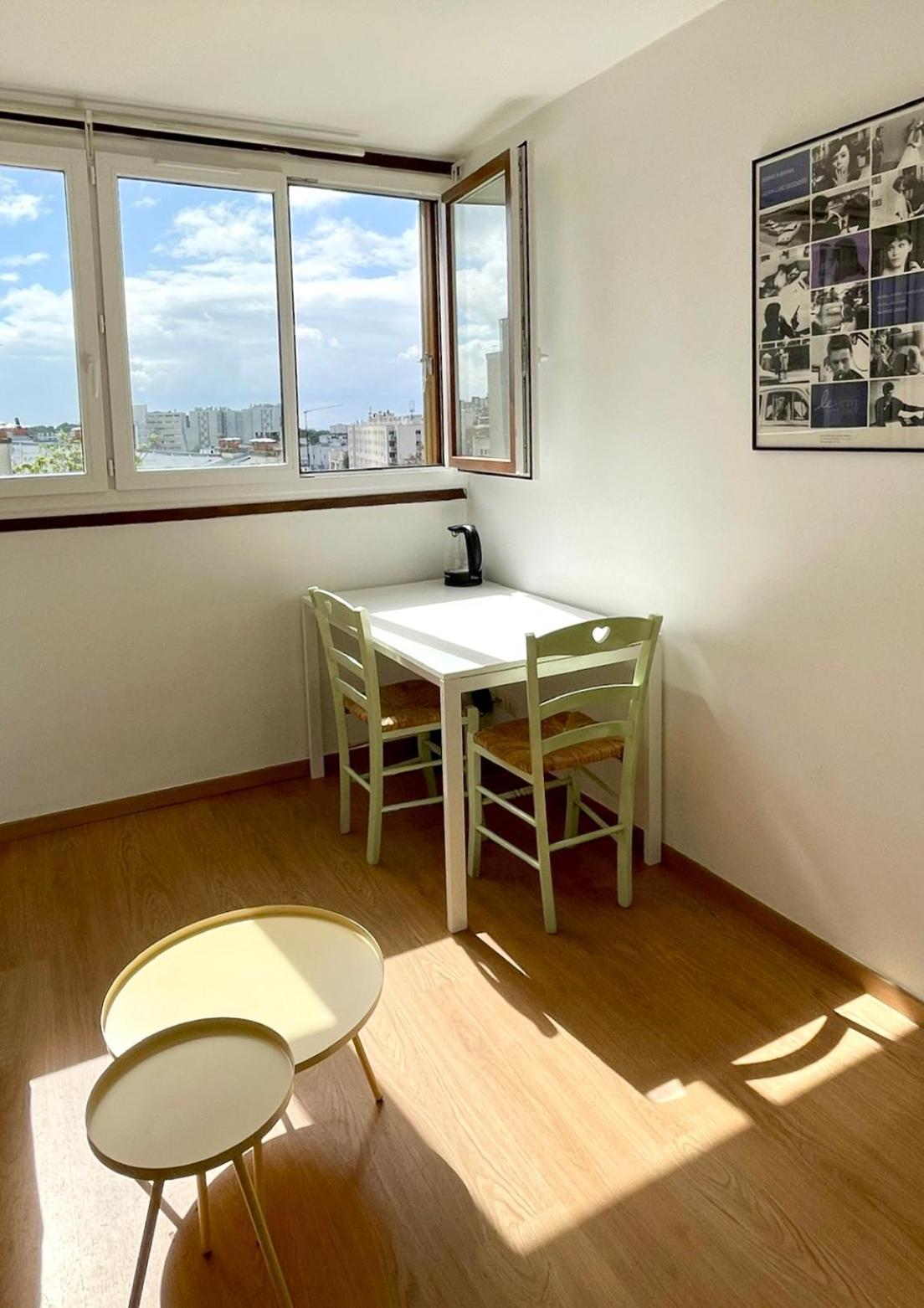 Charming Bright Sunny Studio In Belleville 巴黎 外观 照片