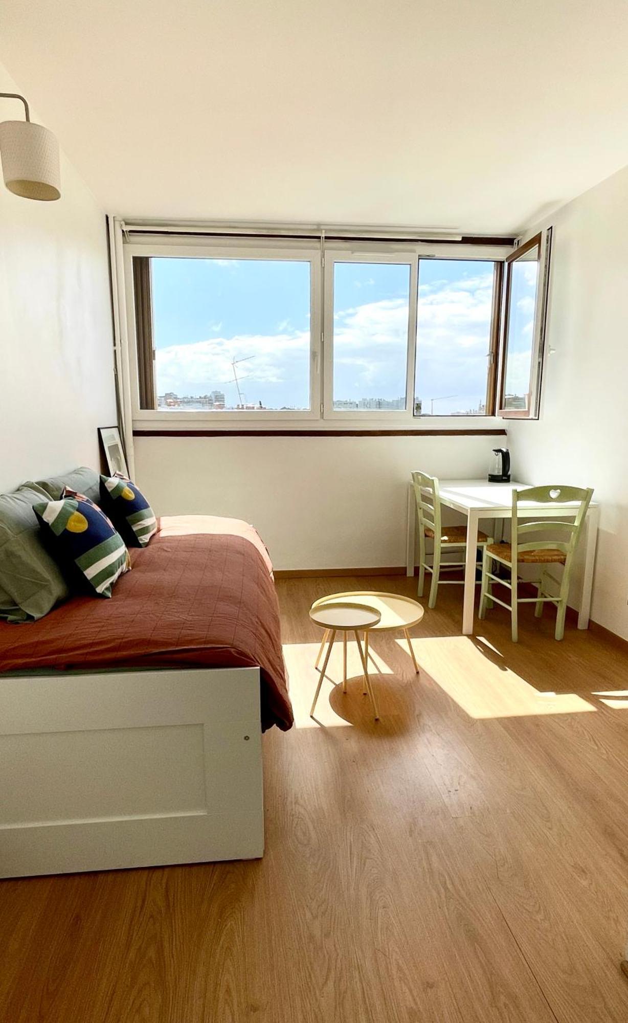 Charming Bright Sunny Studio In Belleville 巴黎 外观 照片