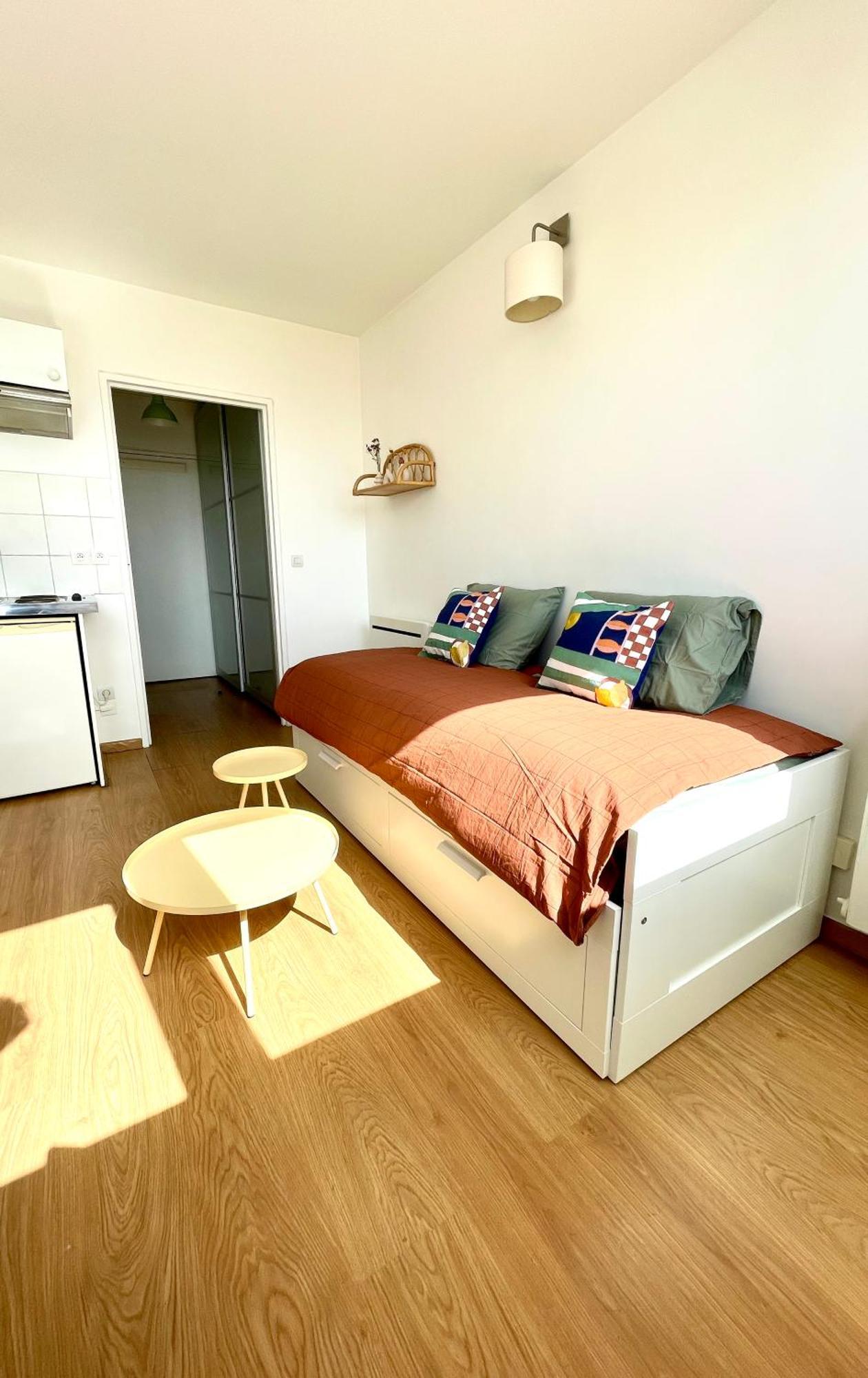 Charming Bright Sunny Studio In Belleville 巴黎 外观 照片